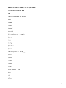 Inglés Técnico