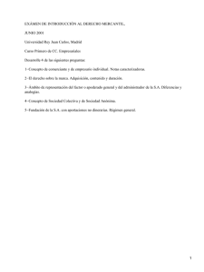 Introducción al Derecho Mercantil