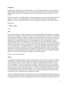 El judaismo 1.−Dios