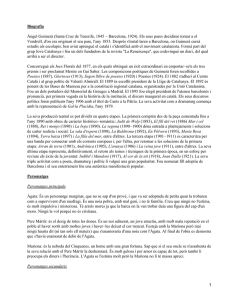 Biografia Àngel Guimerà (Santa Cruz de Tenerife, 1845 − Barcelona, 1924).... Vendrell, d'on era originari el seu pare, l'any 1853. Després...