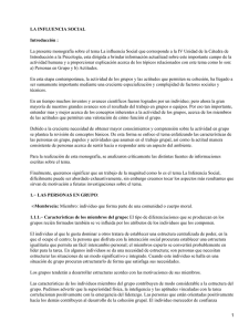 La Influencia Social