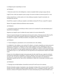 La inteligencia para el aprendizaje en el aula