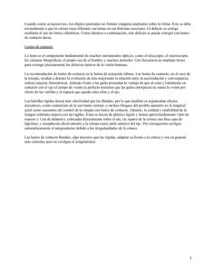 Lentes de contacto