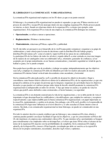 Liderazgo y comunicación organizacional