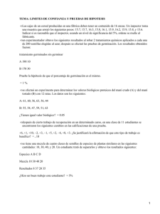 Límites de confianza y pruebas de hipótesis