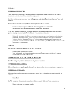 Los Libros de Registro