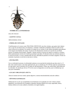 NOMBRE DE LA ENFERMEDAD AGENTE CAUSAL FORMA DE CONTAGIO