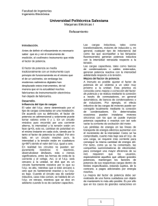 Maquinas Eléctricas Refasamiento