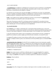 Marginación e indigencia
