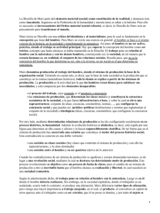 elemento material (social) como constitución de la realidad, inacabada