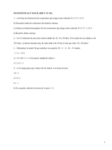 MATEMÁTICAS 2º BACH. (HH Y CC.SS)