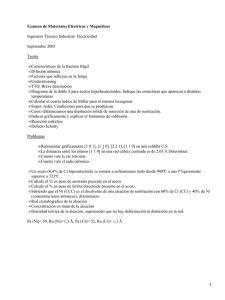 Materiales eléctricos y magnéticos