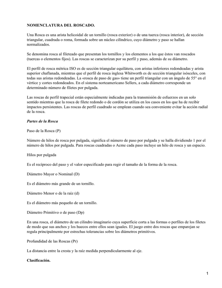 Mec nica Roscado