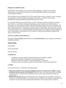 Método de Educación Musical Edgar Willems