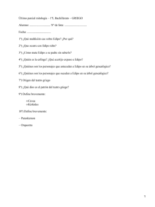 Último parcial mitología − 1ºL Bachillerato − GRIEGO