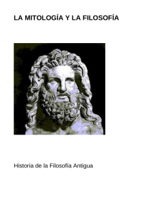 Mitología y Filosofía