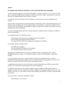 Modelo keynesiano de renta-gasto