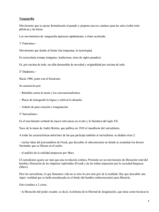 Movimientos de Vanguardia