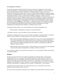 Contrapunto Barroco: Canon y Fuga