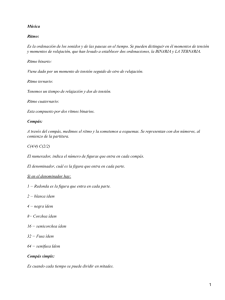 Música Ritmo: