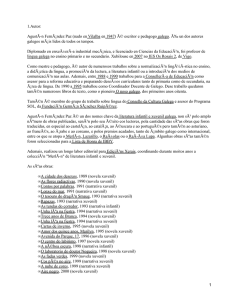 Noite de voraces sombras; Agustín Fernández Paz