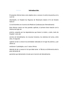 Organigrama y funciones de un hospital