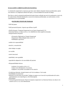Orientación ocupacional