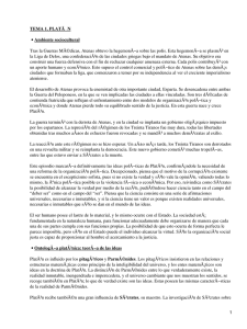 TEMA 1. PLATÃ N Ambiente sociocultural •