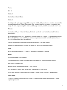 Principios de voley