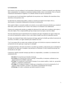 La Comunicación