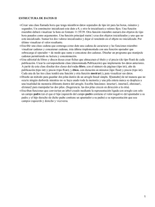 ESTRUCTURA DE DATOS II •