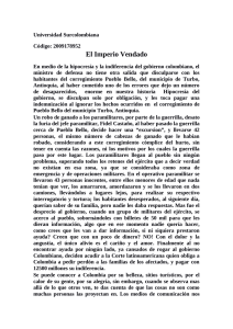 Protesta contra el gobierno colombiano