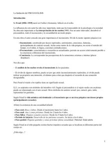 La fundación del PSICOANÁLISIS Introducción: S. Freud [1856−1939]