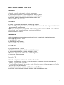 Química Agrícola y Ambiental