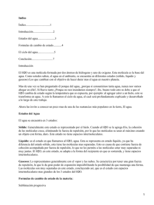 Química del agua