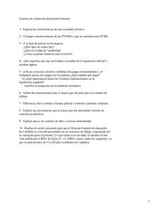 Examen de evaluación del primer trimestre