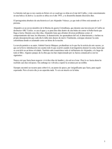 Relato de un naufrago