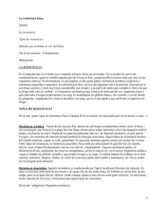 Resistència aeròbica i anaeròbica