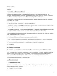 Resistència i Flexibilitat