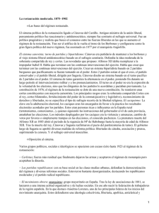 Restauración moderna