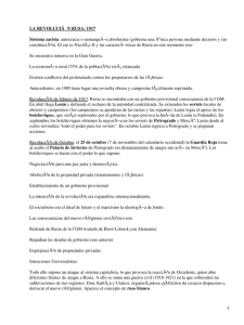 LA REVOLUCIÃ N RUSA: 1917 Sistema zarista