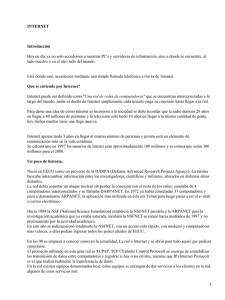 INTERNET Introducción