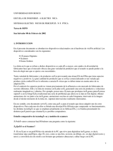 Sistemas electrónicos de percepción óptica