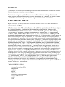 Situación económica de los hogares colombianos
