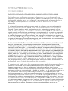 Sociocognitivismo, Interaccionismo y Conductismo Social