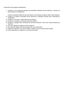 Tecnología de le Información