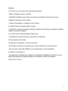 UNIDAD I - Peligro: Triangulares, negras y amarillas