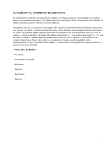 Temática del barroco