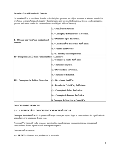 IntroducciÃ³n al Estudio del Derecho
