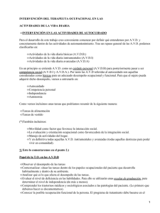 Terapeuta ocupacional